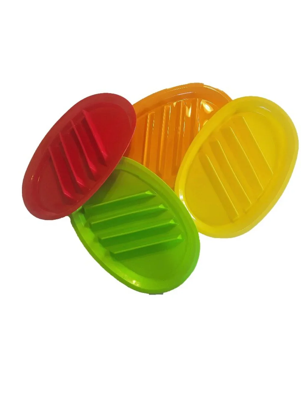 Set of 4 taco plates and bowls